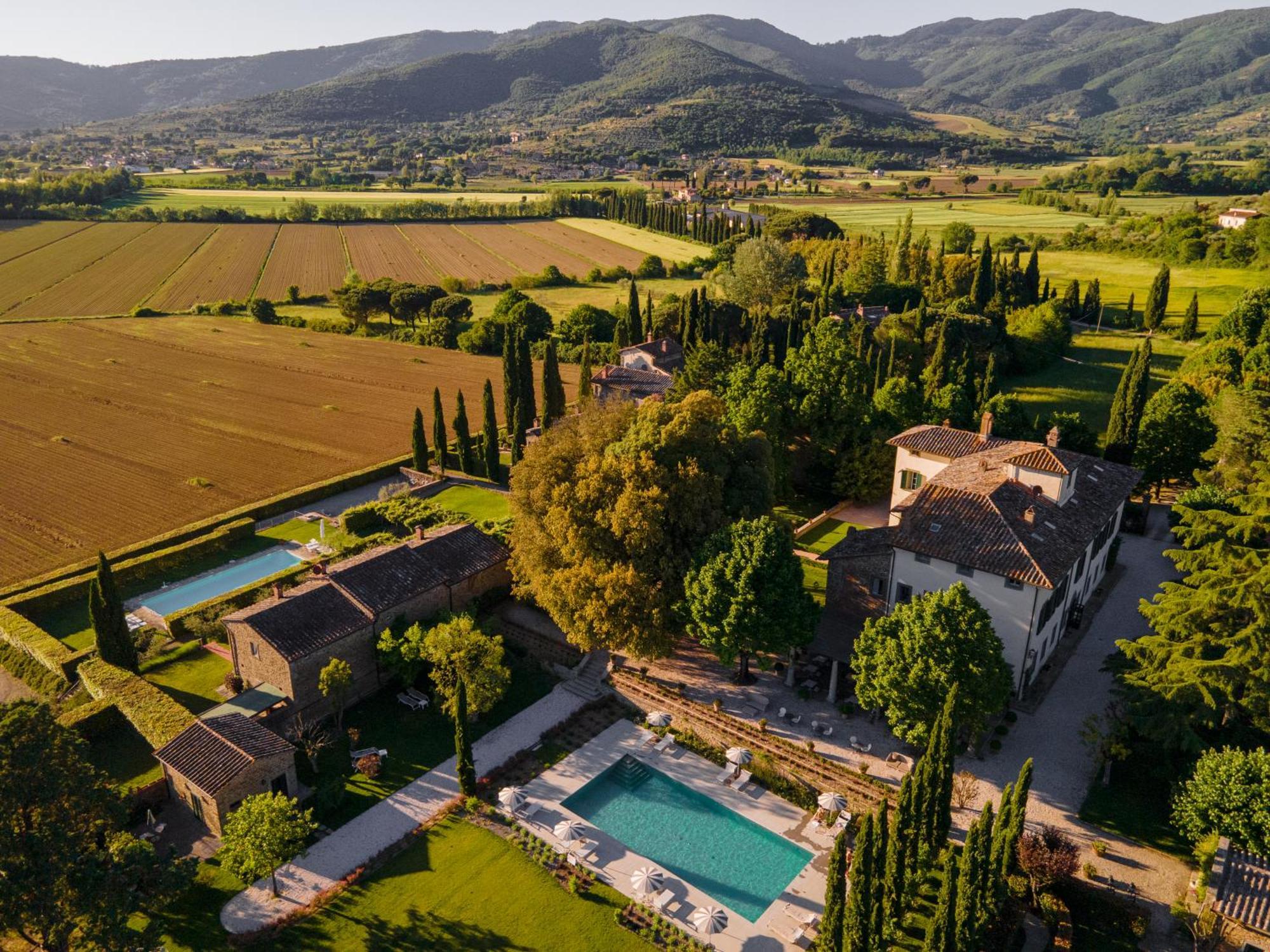 Villa Di Piazzano - Small Luxury Hotels Of The World Cortona Luaran gambar